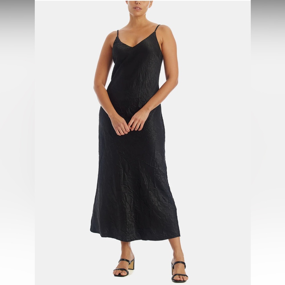 Current Air Black Slip Dress (Medium)